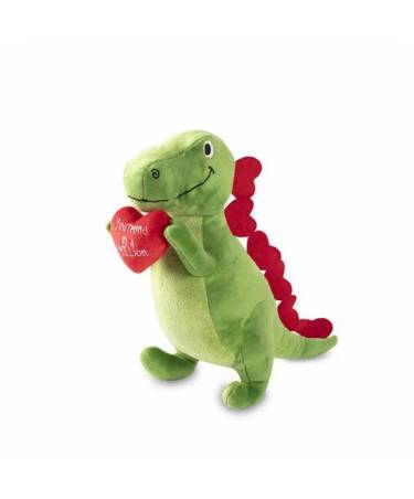 LOVE TO LAST A MILLION YEARS REX - Dog Squeaky Plush Toy
